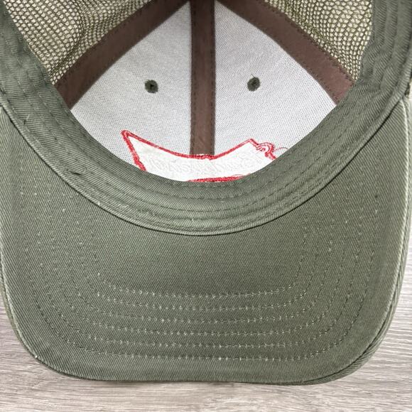 Budweiser Men's Hat Green Cap Mesh Snapback Proud To Serve Military Trucker - Picture 6 of 15